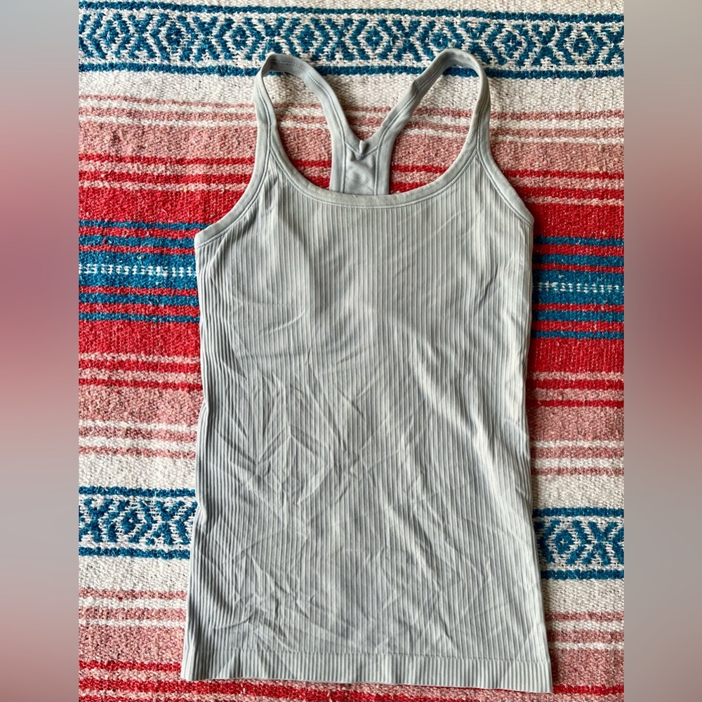 Light Blue Ebb to Street Tank - Size 6 No Pads